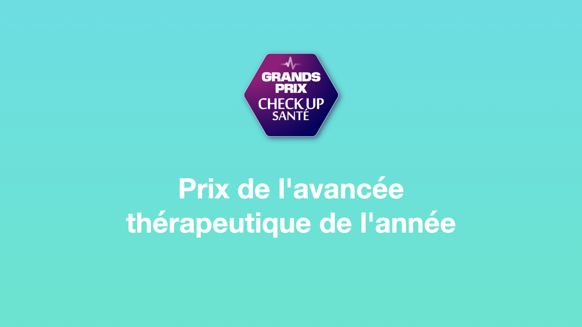 Ziwig remporte le prix de l’avancée thérapeutique de l’année